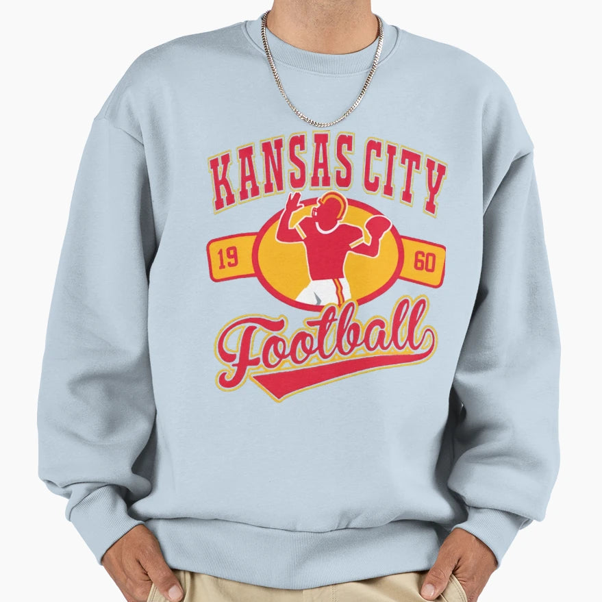 Art Kansas City Chiefs Sweatshirt - Minimalist Print Unisex - T-Shirt, Sweatshirt, Hoodie