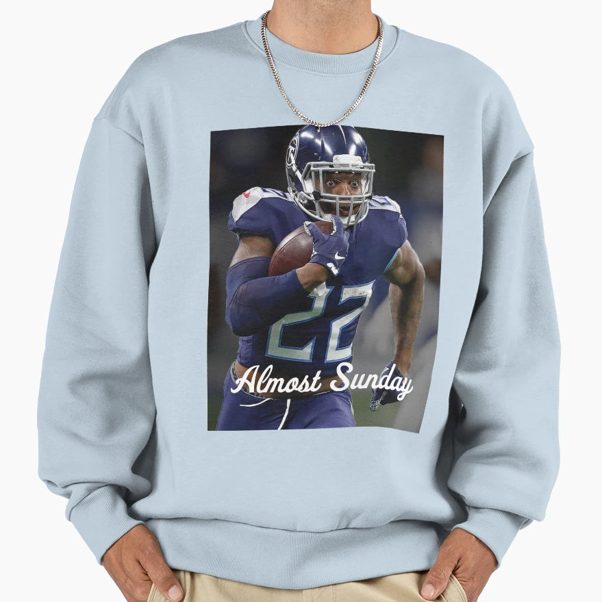 Almost Sunday DH Sweatshirt - Fun Novelty Design Men Women - T-Shirt, Sweatshirt, Hoodie