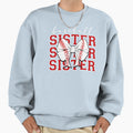 Baseball Sister Sweatshirt - Trendy Graphic Unisex - T-Shirt, Sweatshirt, Hoodie