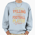 Football Player Sport Hobby Sweatshirt - Graphic Print for Adults - T-Shirt, Sweatshirt, Hoodie