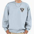 Horned Skull Dad Af Sweatshirt - Novelty Apparel Men Women - T-Shirt, Sweatshirt, Hoodie
