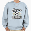 Soccer Grandma Leopard Pattern Sweatshirt - Unique Graphic for Adults - T-Shirt, Sweatshirt, Hoodie
