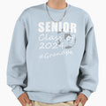 Senior Grandpa Class 2024 Soccer Sweatshirt - Minimalist Print for Adults - T-Shirt, Sweatshirt, Hoodie