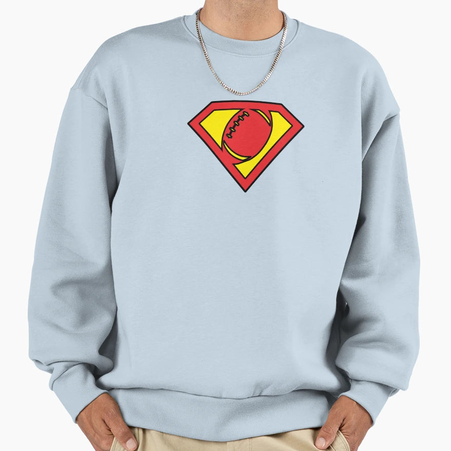 Super Rugby Football Super Bowl Sweatshirt - Graphic Print Unisex - T-Shirt, Sweatshirt, Hoodie