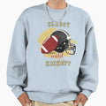 Classy Until Kickoff Football Sweatshirt - Graphic Print for Adults - T-Shirt, Sweatshirt, Hoodie