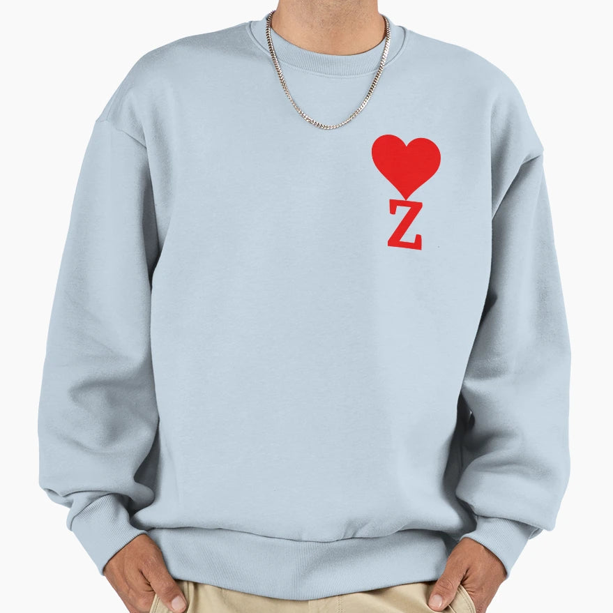 Alphabet Abcd To Z Read Heart T-Shirt - Casual Everyday Wear Men Women - T-Shirt, Sweatshirt, Hoodie