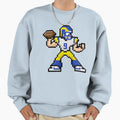 Megaman X Rams Sweatshirt - Custom Art Print Men Women - T-Shirt, Sweatshirt, Hoodie