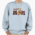 Mom Football Sport Sweatshirt - Minimalist Print Men Women - T-Shirt, Sweatshirt, Hoodie