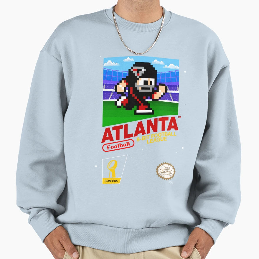 Atlanta Falcons 8 Bit Videogames Sweatshirt - Streetwear Style Men Women - T-Shirt, Sweatshirt, Hoodie