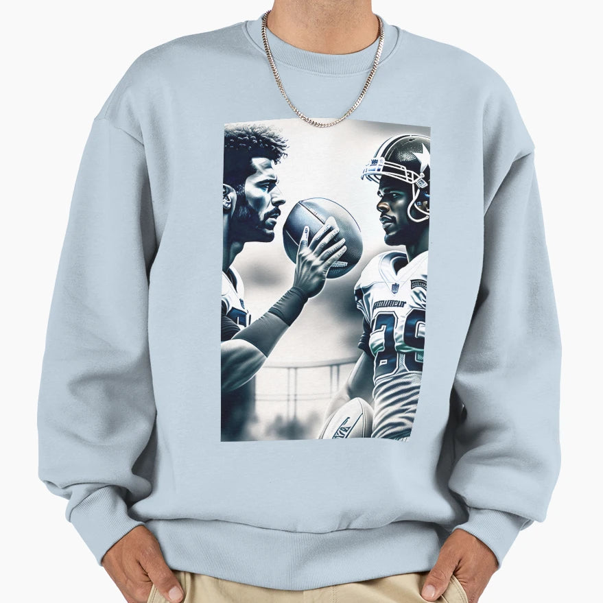 Football Match Sweatshirt - Casual Everyday Wear Unisex - T-Shirt, Sweatshirt, Hoodie