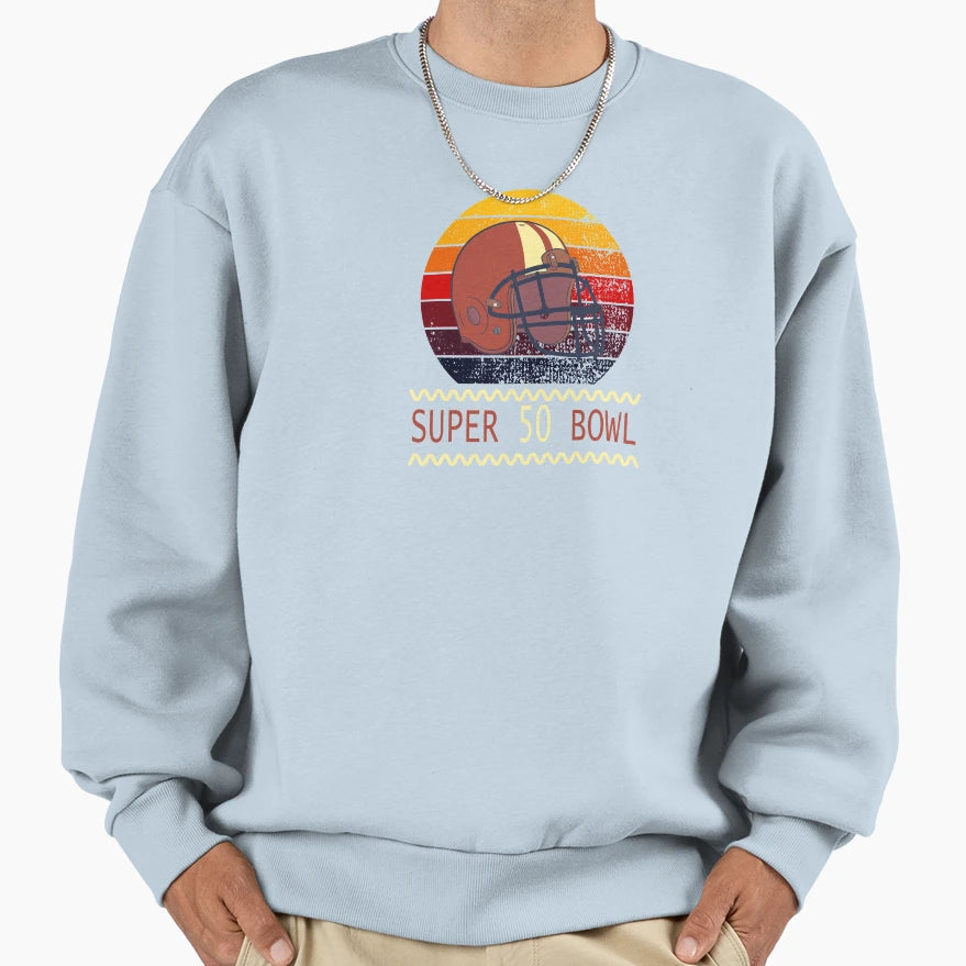 Super Bowl 50 Sweatshirt - Trendy Graphic Men Women - T-Shirt, Sweatshirt, Hoodie