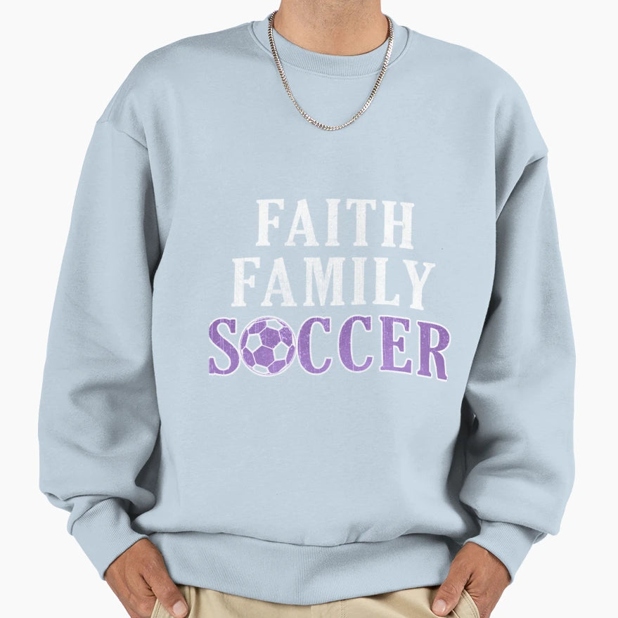 Soccer Sweatshirt - Trendy Graphic Unisex - T-Shirt, Sweatshirt, Hoodie