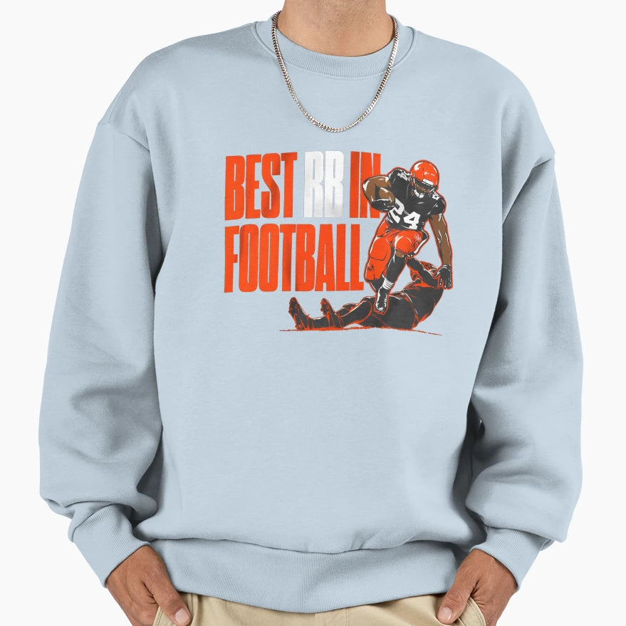 Nick Chubb Best Rb Football Sweatshirt - Custom Art Print for Adults - T-Shirt, Sweatshirt, Hoodie