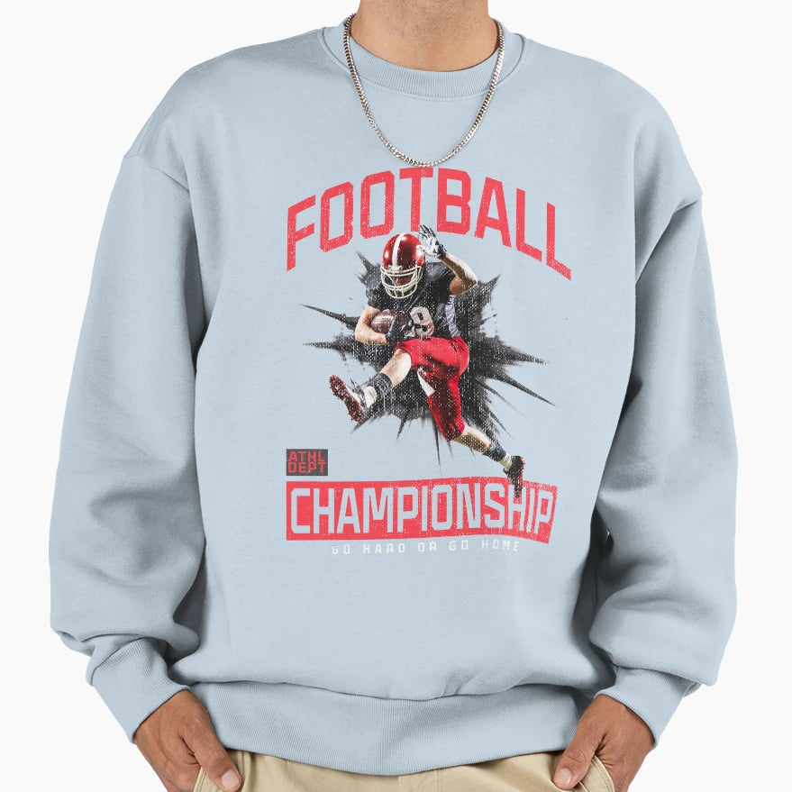 American Football Usa Football Sweatshirt - Streetwear Style Men Women - T-Shirt, Sweatshirt, Hoodie