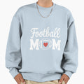 Mom Leopard Football Love Football Sweatshirt - Minimalist Print Unisex - T-Shirt, Sweatshirt, Hoodie