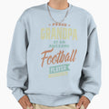 Grandpa Football Player Sweatshirt - Custom Art Print for Adults - T-Shirt, Sweatshirt, Hoodie