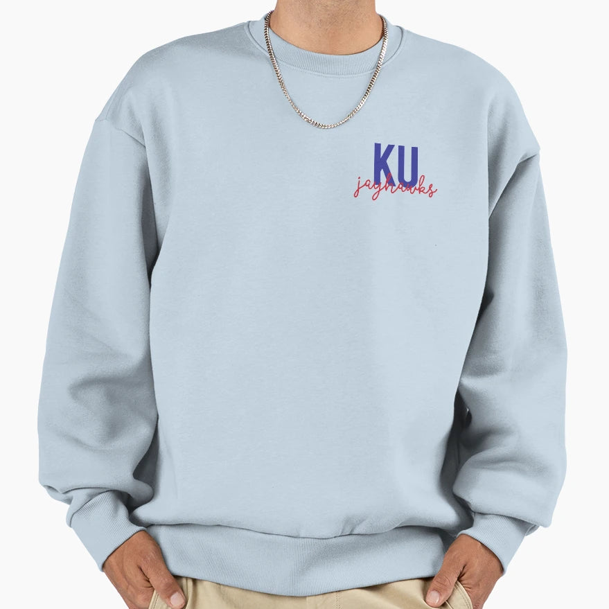 Ku Jayhawks Sweatshirt - Streetwear Style Men Women - T-Shirt, Sweatshirt, Hoodie
