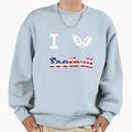 I Love American Football Gift Sweatshirt - Aesthetic Graphic Unisex - T-Shirt, Sweatshirt, Hoodie
