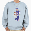 JA Buffalo Bills Duffs Chicken Wings Sweatshirt - Unique Graphic Unisex - T-Shirt, Sweatshirt, Hoodie