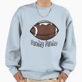 Sunday Funday Football Sweatshirt - Custom Art Print Men Women - T-Shirt, Sweatshirt, Hoodie