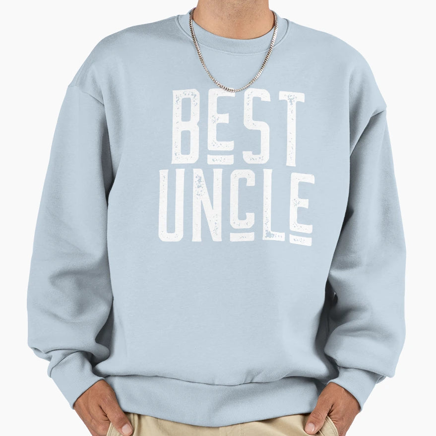 Best Uncle Family T-Shirt - Minimalist Print Unisex - T-Shirt, Sweatshirt, Hoodie