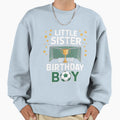Soccer Little Sister Birthday Party Sweatshirt - Graphic Print Unisex - T-Shirt, Sweatshirt, Hoodie