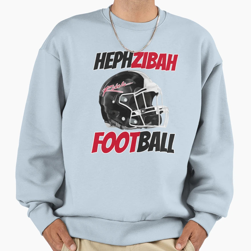 Copy Hephzibah Rebels Football 24 V4 Sweatshirt - Trendy Graphic Men Women - T-Shirt, Sweatshirt, Hoodie