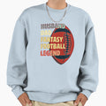 Husband Dad Fantasy Football Legend Sweatshirt - Custom Art Print Unisex - T-Shirt, Sweatshirt, Hoodie