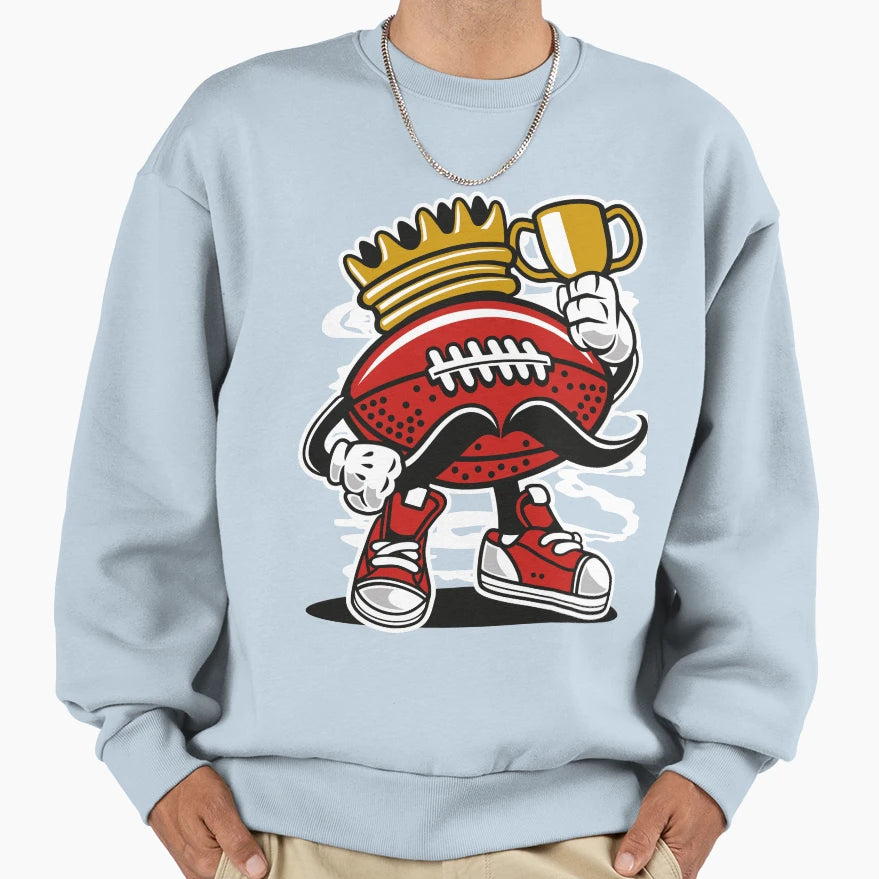 Football Sweatshirt - Aesthetic Graphic Unisex - T-Shirt, Sweatshirt, Hoodie