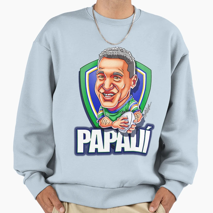 Josh Papalii Cartoon Canberra Sweatshirt - Graphic Print for Adults - T-Shirt, Sweatshirt, Hoodie