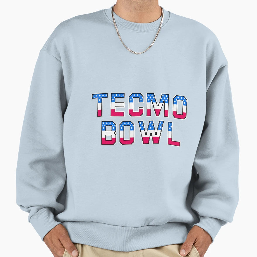 Tecmo Bowl Logo Fan Art T-Shirt - Unique Graphic Men Women - T-Shirt, Sweatshirt, Hoodie