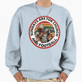 Sundays Are Church Jesus And Sweatshirt - Unique Graphic Men Women - T-Shirt, Sweatshirt, Hoodie