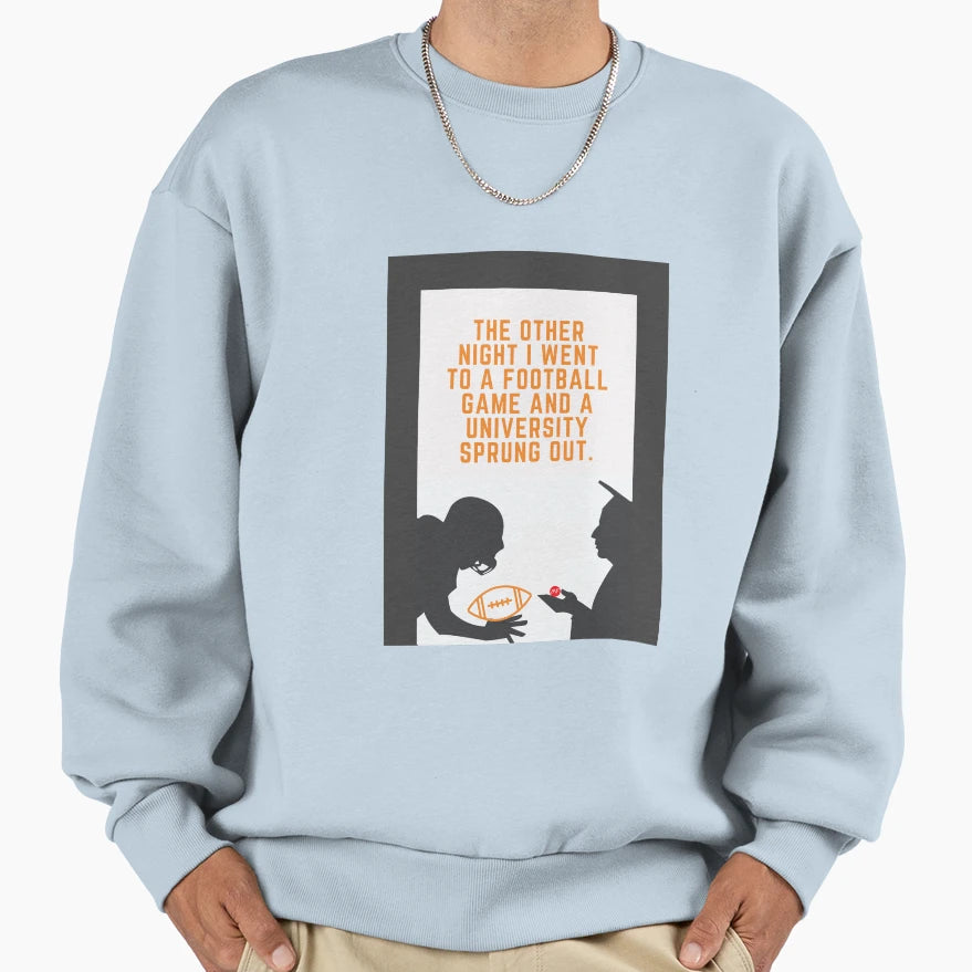 Footballism Sweatshirt - Unique Graphic Men Women - T-Shirt, Sweatshirt, Hoodie