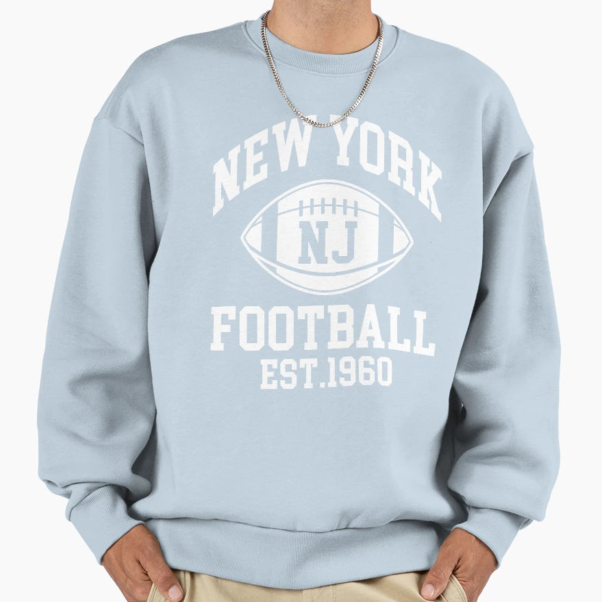 New York Football New Jersey Supporters Sweatshirt - Unique Graphic Unisex - T-Shirt, Sweatshirt, Hoodie
