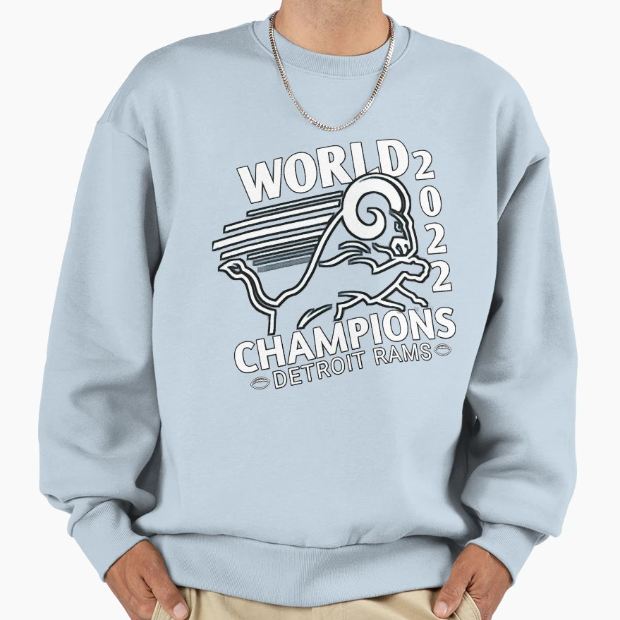 World Champions Sweatshirt - Trendy Graphic Men Women - T-Shirt, Sweatshirt, Hoodie