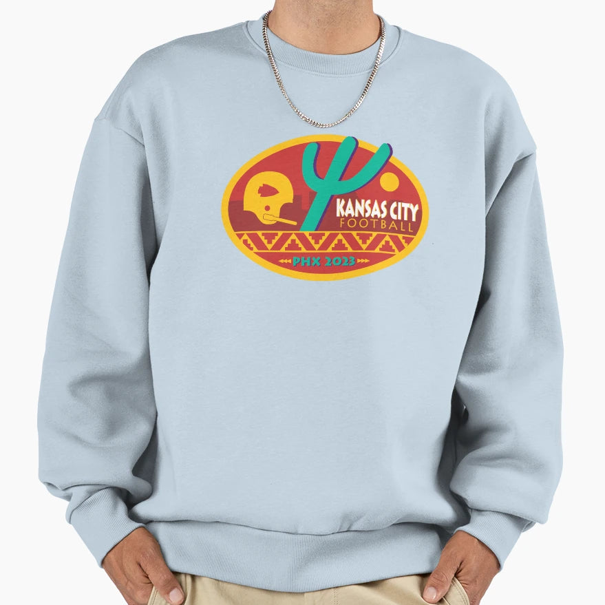 Kansas City Sb Lvii Sweatshirt - Trendy Graphic Unisex - T-Shirt, Sweatshirt, Hoodie