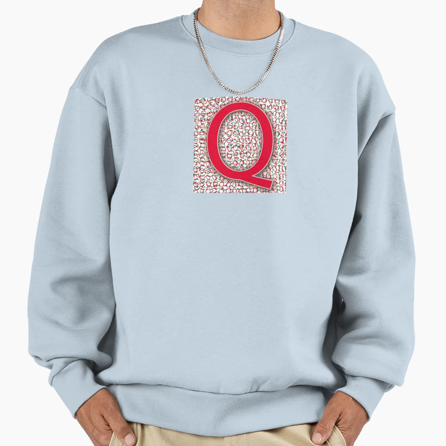 Versal Q Summer Sweatshirt - Trendy Graphic Unisex - T-Shirt, Sweatshirt, Hoodie