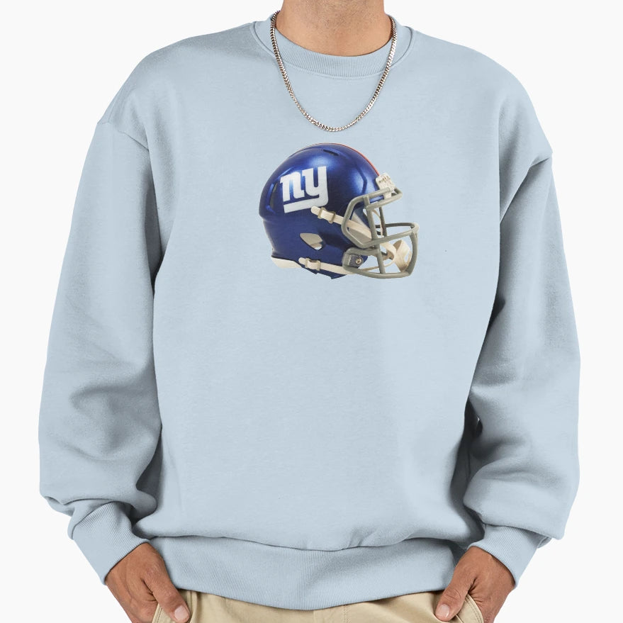 Helmet Giants Ny Icon Sweatshirt - Fun Novelty Design Unisex - T-Shirt, Sweatshirt, Hoodie
