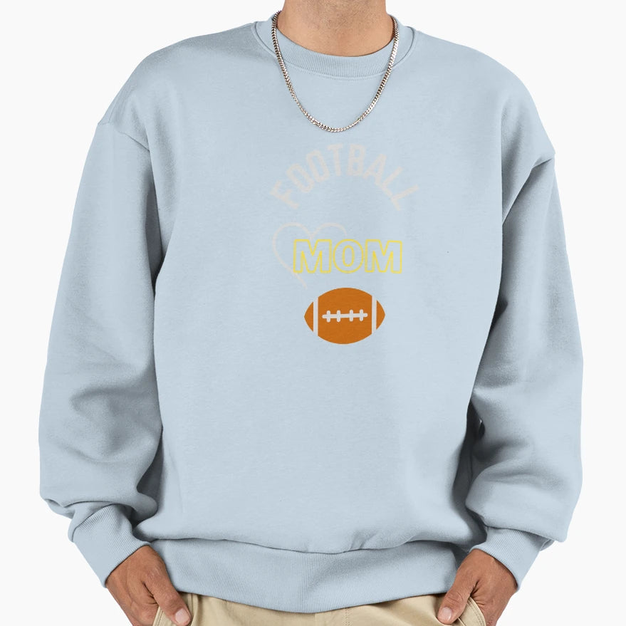 Football Mom Sweatshirt - Custom Art Print for Adults - T-Shirt, Sweatshirt, Hoodie
