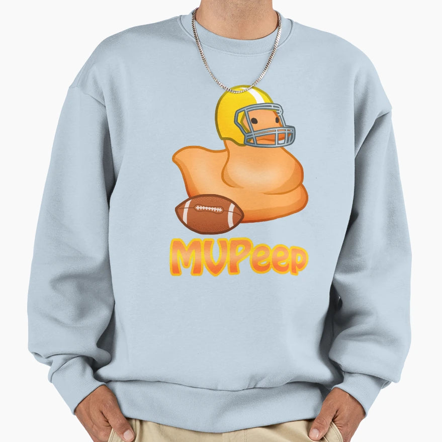 Nfl Football Peeps Orange Sweatshirt - Streetwear Style Men Women - T-Shirt, Sweatshirt, Hoodie