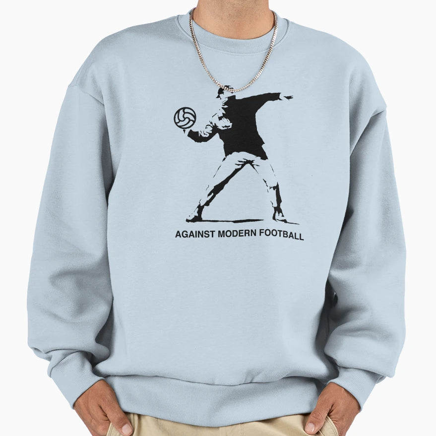 Against Modern Football Sweatshirt - Streetwear Style Men Women - T-Shirt, Sweatshirt, Hoodie