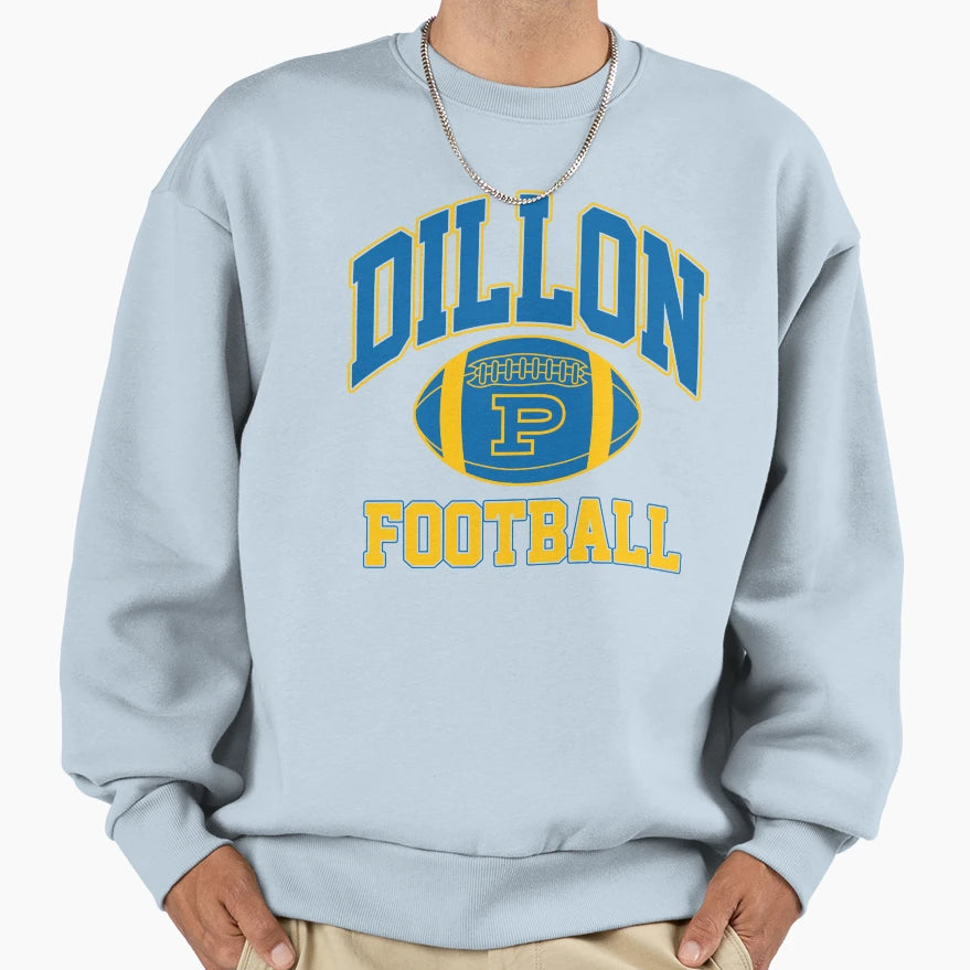 Dillon Panthers Football Sweatshirt - Casual Everyday Wear for Adults - T-Shirt, Sweatshirt, Hoodie