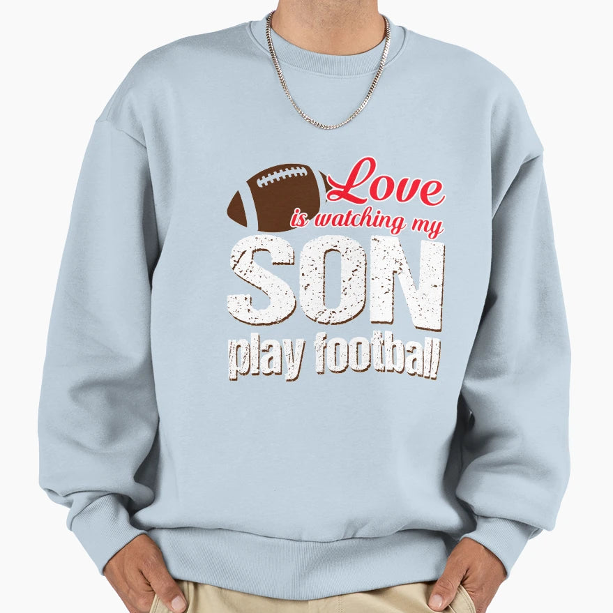Son Play Football T-Shirt - Streetwear Style for Adults - T-Shirt, Sweatshirt, Hoodie