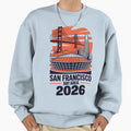 San Francisco Bay Area Golden Gate T-Shirt - Custom Art Print Unisex - T-Shirt, Sweatshirt, Hoodie