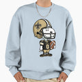 Snoopy Football New Orleans Jersey Sweatshirt - Fun Novelty Design Unisex - T-Shirt, Sweatshirt, Hoodie