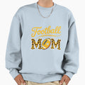 Leopard Royal Blue And Yellow High Sweatshirt - Custom Art Print Unisex - T-Shirt, Sweatshirt, Hoodie