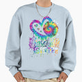 Tie Dye Baseball Sister Drip Sweatshirt - Aesthetic Graphic Men Women - T-Shirt, Sweatshirt, Hoodie