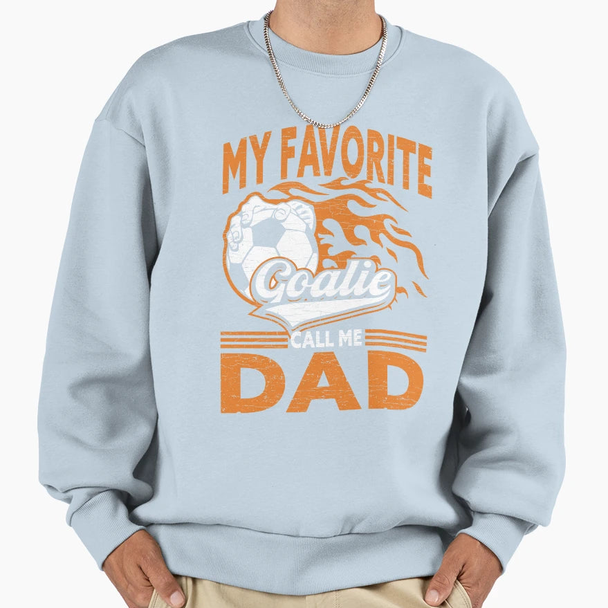 Father Soccer Dad Futbol Sweatshirt - Aesthetic Graphic for Adults - T-Shirt, Sweatshirt, Hoodie