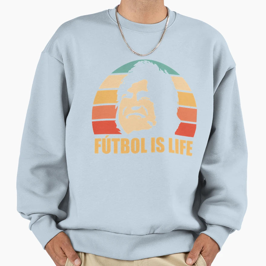 Futbol Is Life Sweatshirt - Unique Graphic Men Women - T-Shirt, Sweatshirt, Hoodie