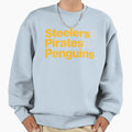 Pittsburgh Sports Teams 412 Sweatshirt - Minimalist Print Unisex - T-Shirt, Sweatshirt, Hoodie